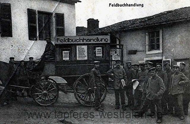 Feldbuchhandlung Westfront 1917