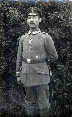 Albert Riering im Sommer 1916